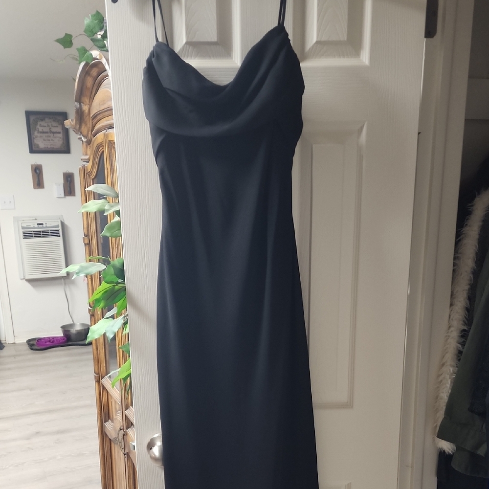 Chic Strapless Black Dress